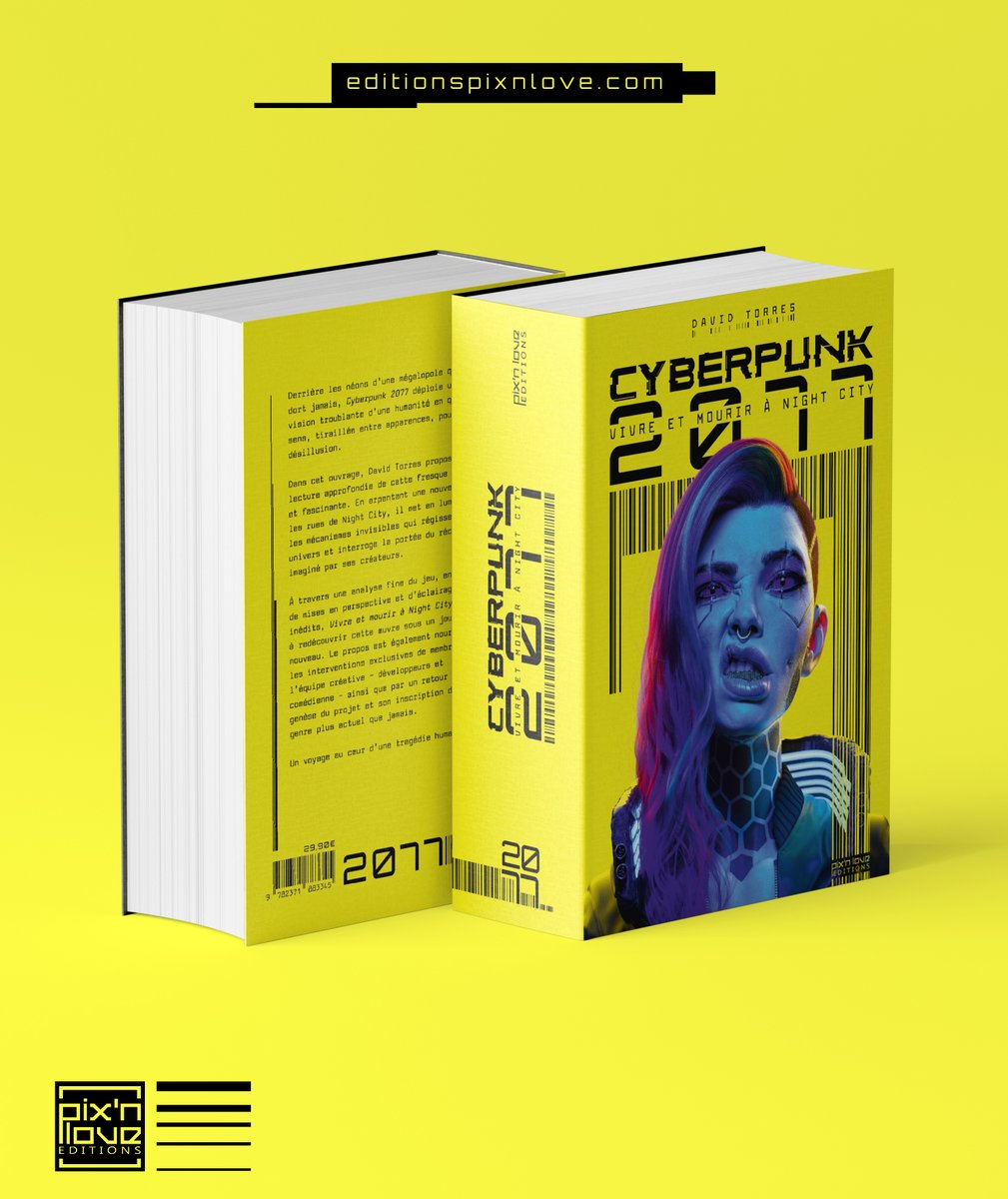 Pixnlove's tweet photo. L’édition Collector du livre Cyberpunk 2077 de David Torres est désormais épuisée ! Un immense merci à toutes et à tous pour votre incroyable accueil. ❤️

📘 La version Classique reste bien entendu disponible en librairie ainsi que sur https://t.co/69vAyhmWuQ. https://t.co/y9e9QCXuUC