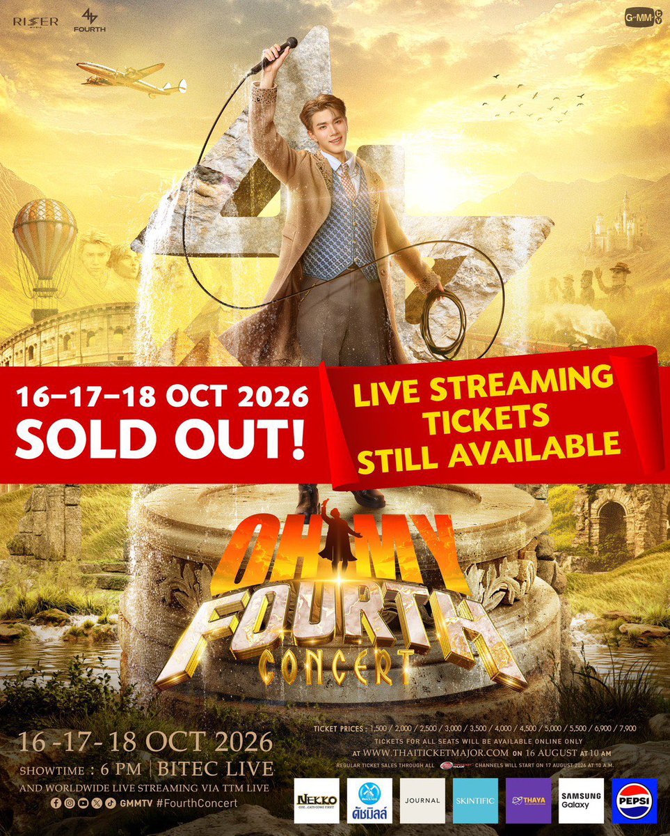 nongsiii's tweet photo. – winning BL actor of the year
– his solo concert ticket is sold out
– FACE OF SEPHORA 
– AUGUSTMAN’s October cover star 🆕👀✨

#Fourthnattawat #โฟร์ทณัฐวรรธน์ https://t.co/3TtuhMbai9