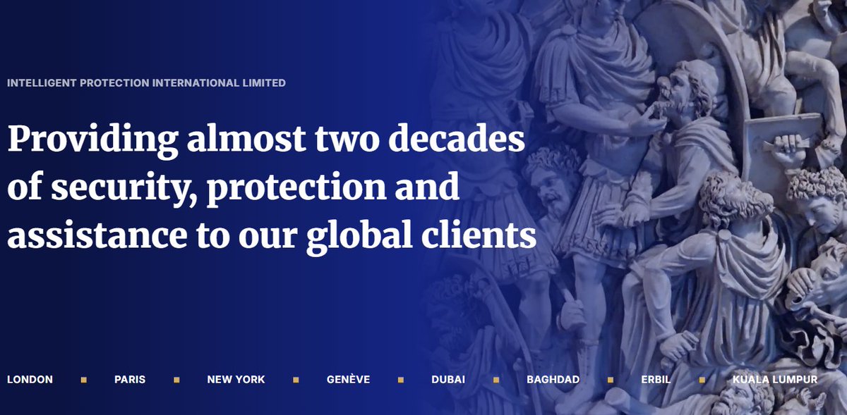 IntProtection's tweet photo. In two years, we will have been operating globally for 25 years.. That is a lot of operations, a lot of clients and many airmiles...

If you need a bodyguard, no matter where, please get in touch with our team.

https://t.co/QBk4ELByzw https://t.co/dVMnnrlXeE