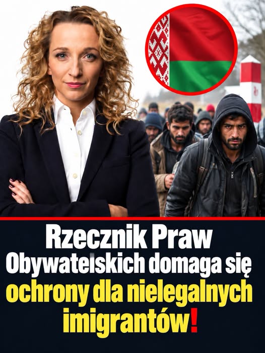 cuprwarszawa's tweet photo. 🇵🇱 RPO domaga się ochrony dla NIELEGALNYCH imigrantów! Syliwia Gregorczyk-Abram chce prawa do azylu dla tych, którzy forsują polską granicę. Granicę, którą Białoruś szturmuje od lat. Urząd opłacany przez Polaków ma bronić obcych? Absurd
#RPO #Granica #Bezpieczeństwo #Tusk #Polska https://t.co/nS3TBt8O6z