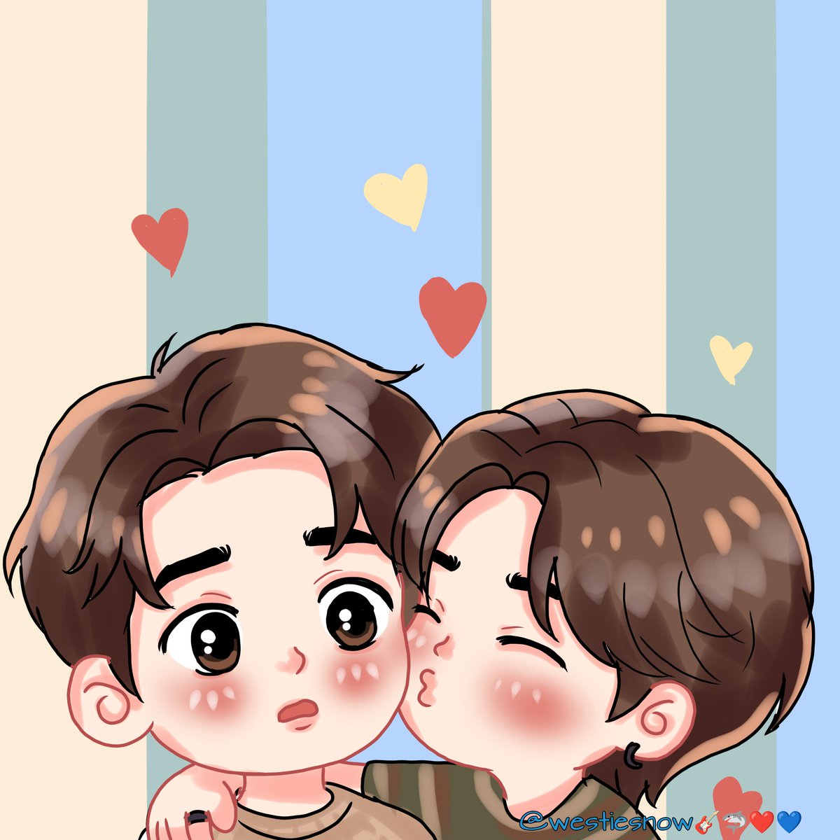 westiesnow's tweet photo. Jub jub 😚

#YouManiacSeriesEP5 
#Fanart #WilliamEst
@Williamjkp1 @EstRvp @YouManiacSeries https://t.co/cHvN9as7IT