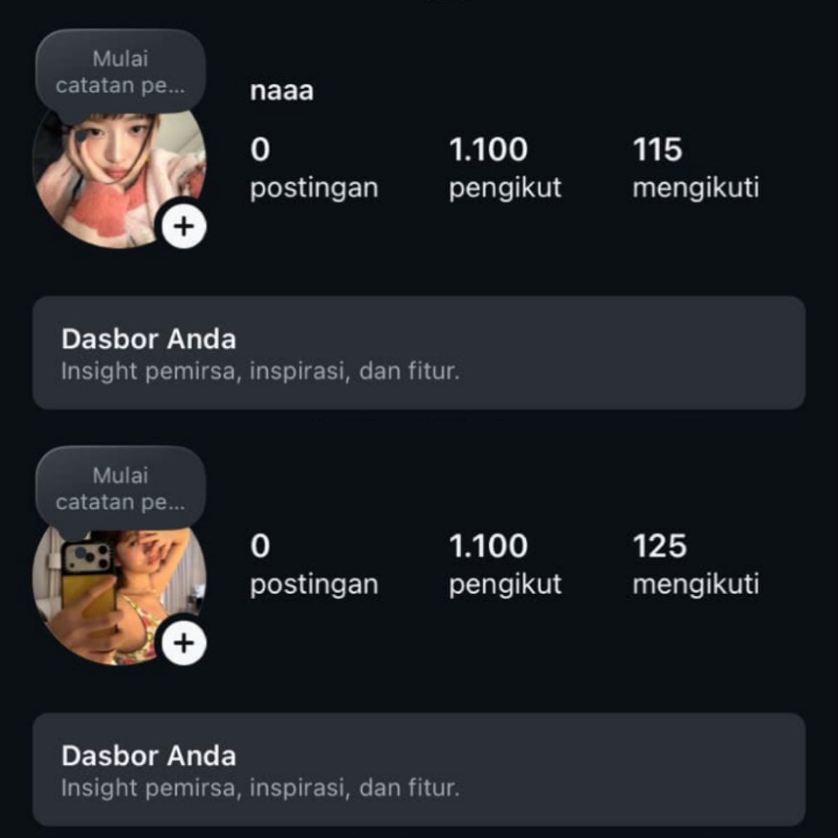 movrsel's tweet photo. @idunno0o0 WTS ACC AKUN IG INSTAGRAM F1k+

💵 : 80.000

— verif email (wajib ganti email)
— akun buatan februari 2026 y26
— folls hasil mutualan + upfoll https://t.co/5wzwRJ0B7q