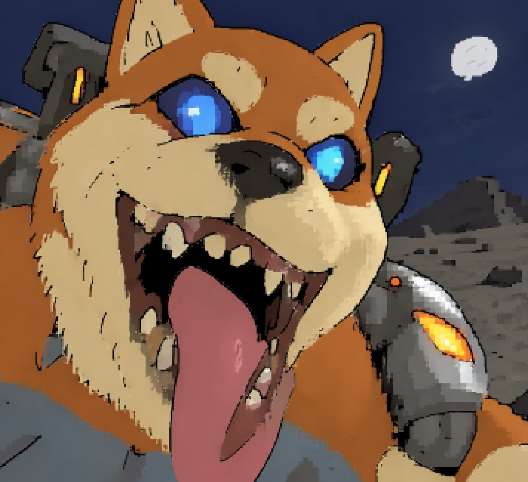 model_inu's tweet photo. @thejester boo! https://t.co/QKwxStT4Ka