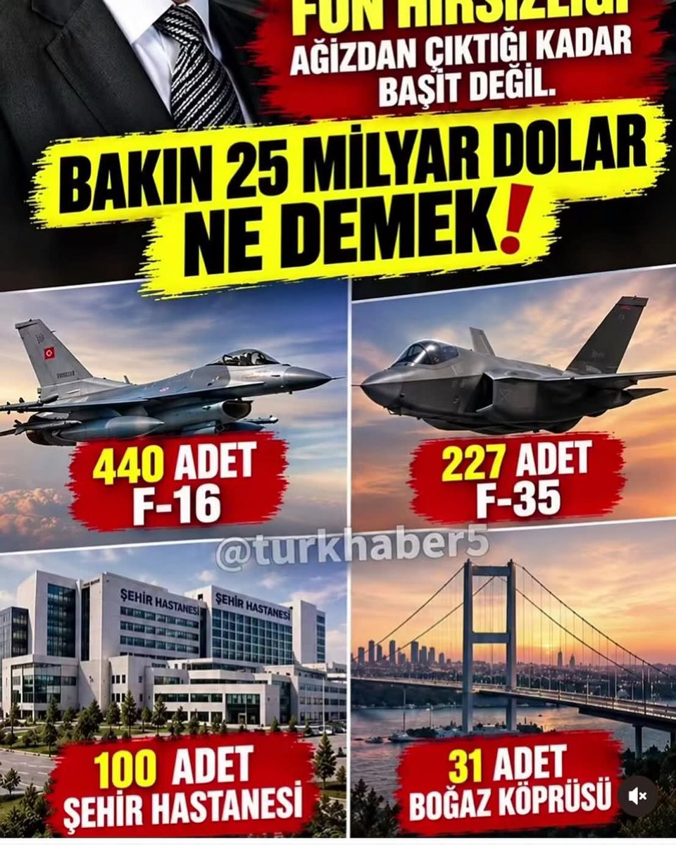 aslanleyla367's tweet photo. 25 Milyar dolarla 

Neler Satın Alabilirsin...!

#Hesabısenödeakp https://t.co/nFc759lYBA