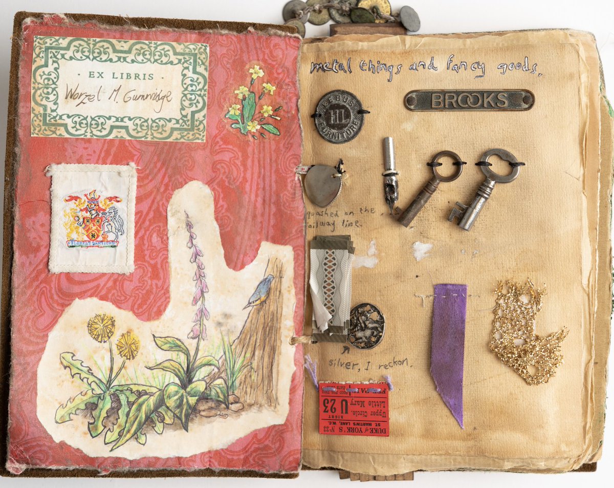 BraxM's tweet photo. Celebrating Mackenzie Crook's birthday with a page from Worzel Gummidge's diary, an exquisite prop made for the reimagined series by Crook himself. https://t.co/xbf0k8sv1f