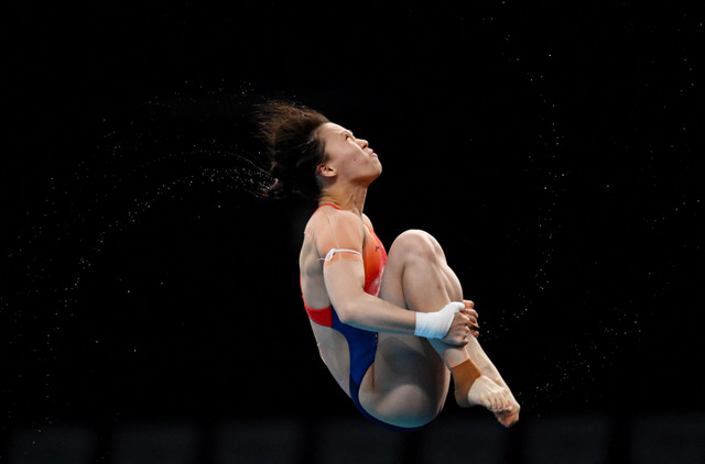 ArchiveInt's tweet photo. Chen Yuxi had improved from her 2022 silver as she takes the gold in the women's 10m platform, topping the event with 432.65 points ahead of compatriot Lu Wei, who settles for silver with 385.40.

🥇 🇨🇳 Chen Yuxi
🥈 🇨🇳 Lu Wei
🥉 🇰🇵 Jo Jin-mi

#AichiNagoya2026   #ImagineOneAsia https://t.co/TvjjTLQLI5