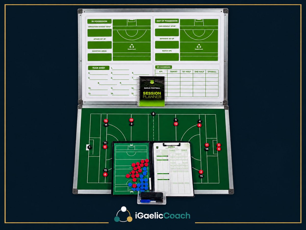 iGaelicCoach's tweet photo. 🚨 WIN AN ELITE COACHING BUNDLE

To celebrate the launch of our new 2026 Elite Tactics Board, we’re giving away an Elite Coaching Bundle.

To enter:

✅ Follow @iGaelicCoach
🔁 Repost
👥 Tag 1 Coach or Club

🏆 Winner announced this Saturday.

2026 Elite Tactics Board available now at 
➡️https://t.co/gdlgPMZ9BJ