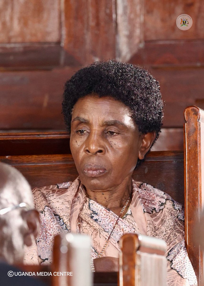 kasujja's tweet photo. The king's mother, Yusta Asiimwe Amooti…

She is called Nyina Omukama rather than "Queen Mother," because the Queen Mother title is reserved for someone who has previously reigned as queen consort. 

Best Kemigisa, King Oyo's mother, no longer has an official palace role now that her son has died.