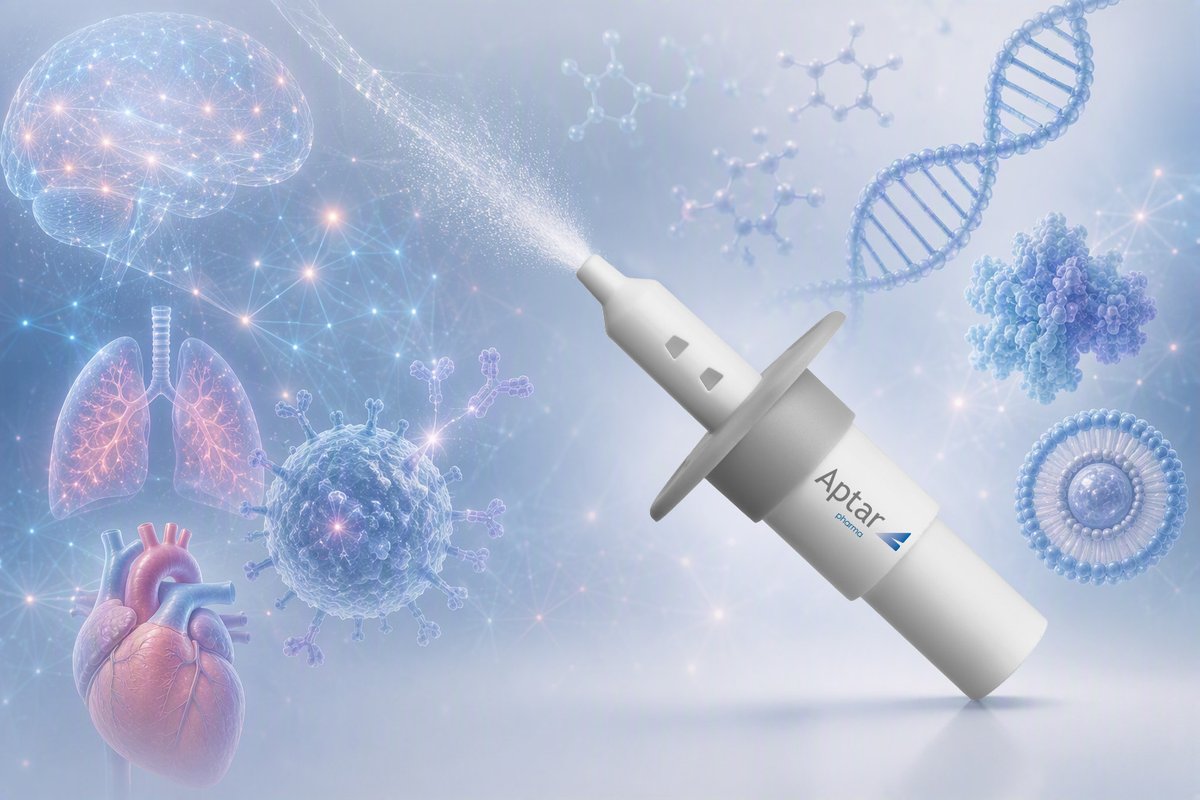 aptar's tweet photo. From formulation &amp; product protection to manufacturing readiness &amp; commercial experience, this blog explores the considerations shaping today's two-dose nasal delivery strategies &amp; the lessons learned through Aptar Pharma's commercial BiDose™ experience.
https://t.co/ucrbvKpE9A https://t.co/k3SR4rF8SY