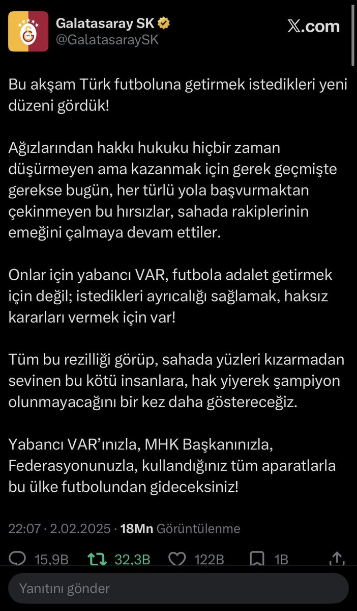 Ya_vuuz's tweet photo. @ffddhht @bosunatiklama Uefa ve fifadan ceza alan orospu evladıdır https://t.co/itdZ4SdJn3
