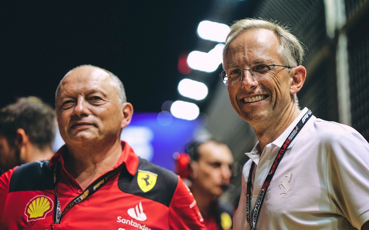 GazzettaFerrari's tweet photo. 🚨 | Ferrari CEO Benedetto Vigna is reportedly not in favour of Horner’s arrival, while Piero Ferrari would support the move.

Meanwhile, Vigna and Vasseur have developed a poor relationship, adding another layer of complexity to the team principal’s future.

📰 @Gazzetta_it https://t.co/ryL6sluztq