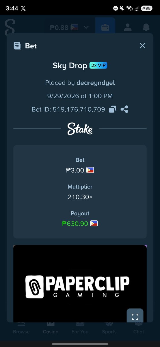 vantaeskie's tweet photo. @PlayPaperclip SEATED 💯 thank you so much fam @PlayPaperclip 🫡

stake: deareyndyel https://t.co/zAw0UgJH03