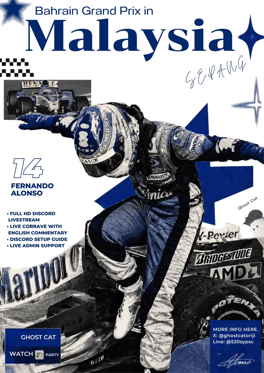ghostcatoriji's tweet photo. IT’S RACE WEEK 🏁
Bahrain Grand Prix in Malaysia 🇲🇾

เปิดรับแล้วสำหรับสนาม Sepang 🏎️
ใครที่อยากดู F1 Watch Party 

เพียง59฿🔥

ดูได้ทุกรอบของการแข่ง Practice - Race 
คุณภาพ 2K-4K 🎬

Line : https://t.co/eQsQZra6fF

#หารbeinsport #หารf1 #ตลาดนัดf1 #หารbein https://t.co/OtTzIifzYu