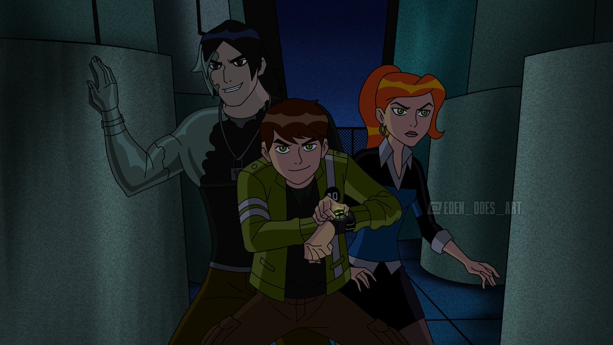 eden_does_art's tweet photo. Ben 10 AF/UAF to OS Style https://t.co/vrIEnVTqPm