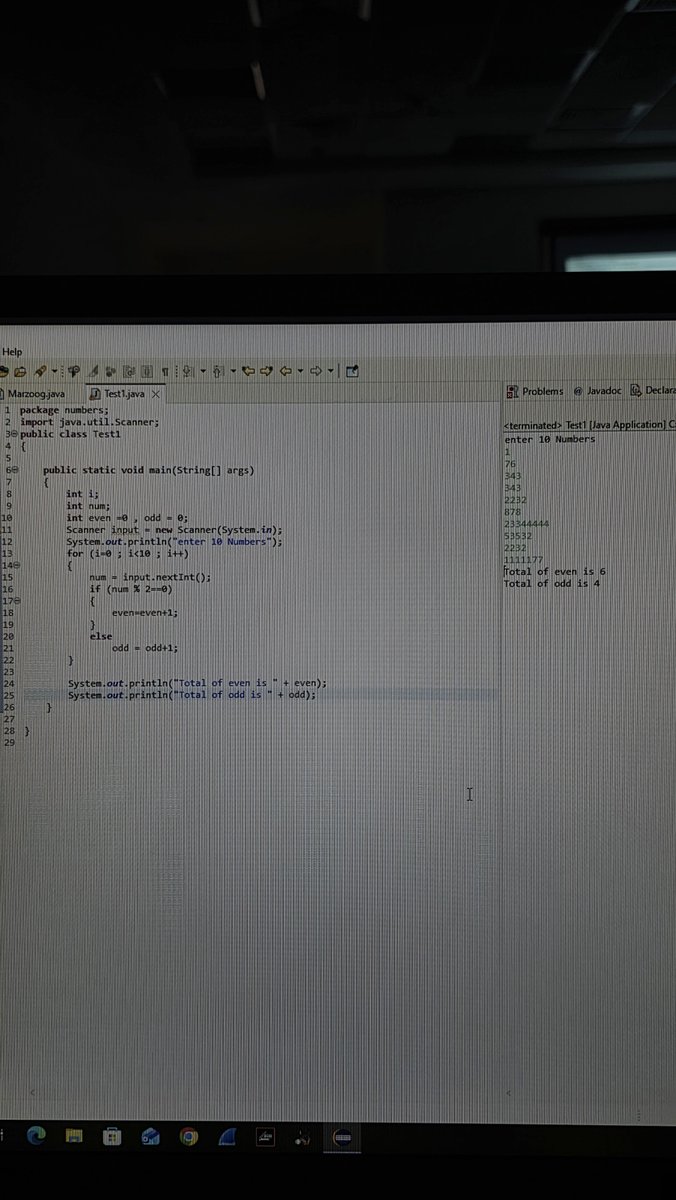 3il8li's tweet photo. اذا الكود اشتغل بس مدري كيف
#java https://t.co/eQL9tavbHb