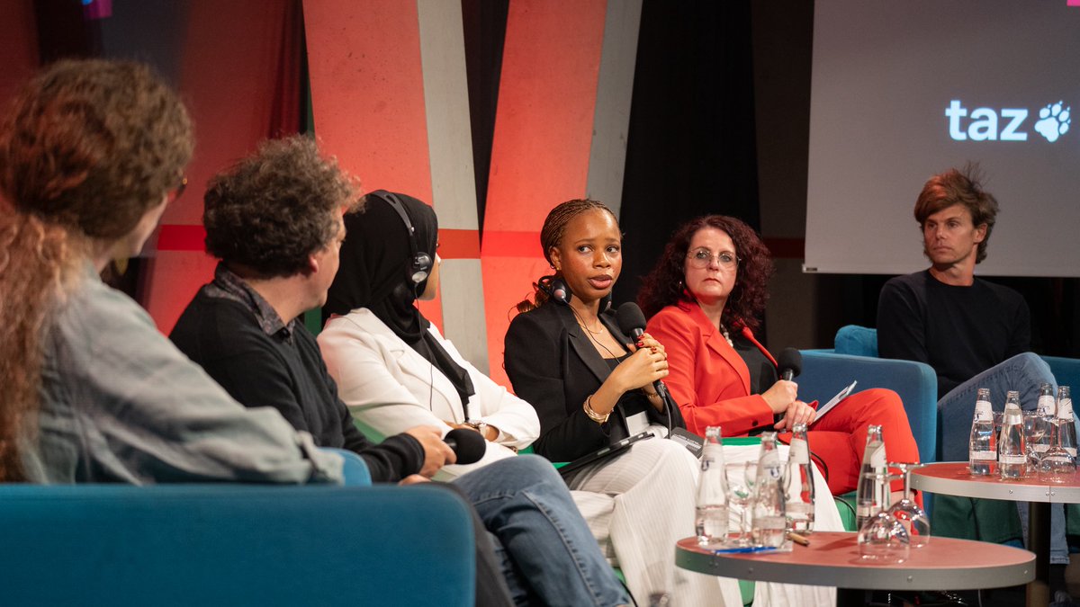 speakclairely_'s tweet photo. Joined a panel of incredibly brilliant researchers in Berlin to discuss how Africa has become a contest ground for global powers. 

In a rapidly changing world, it is more important than ever for Africa to assert its agency

Thank you @tazgezwitscher ! https://t.co/DlWvNNjuAz