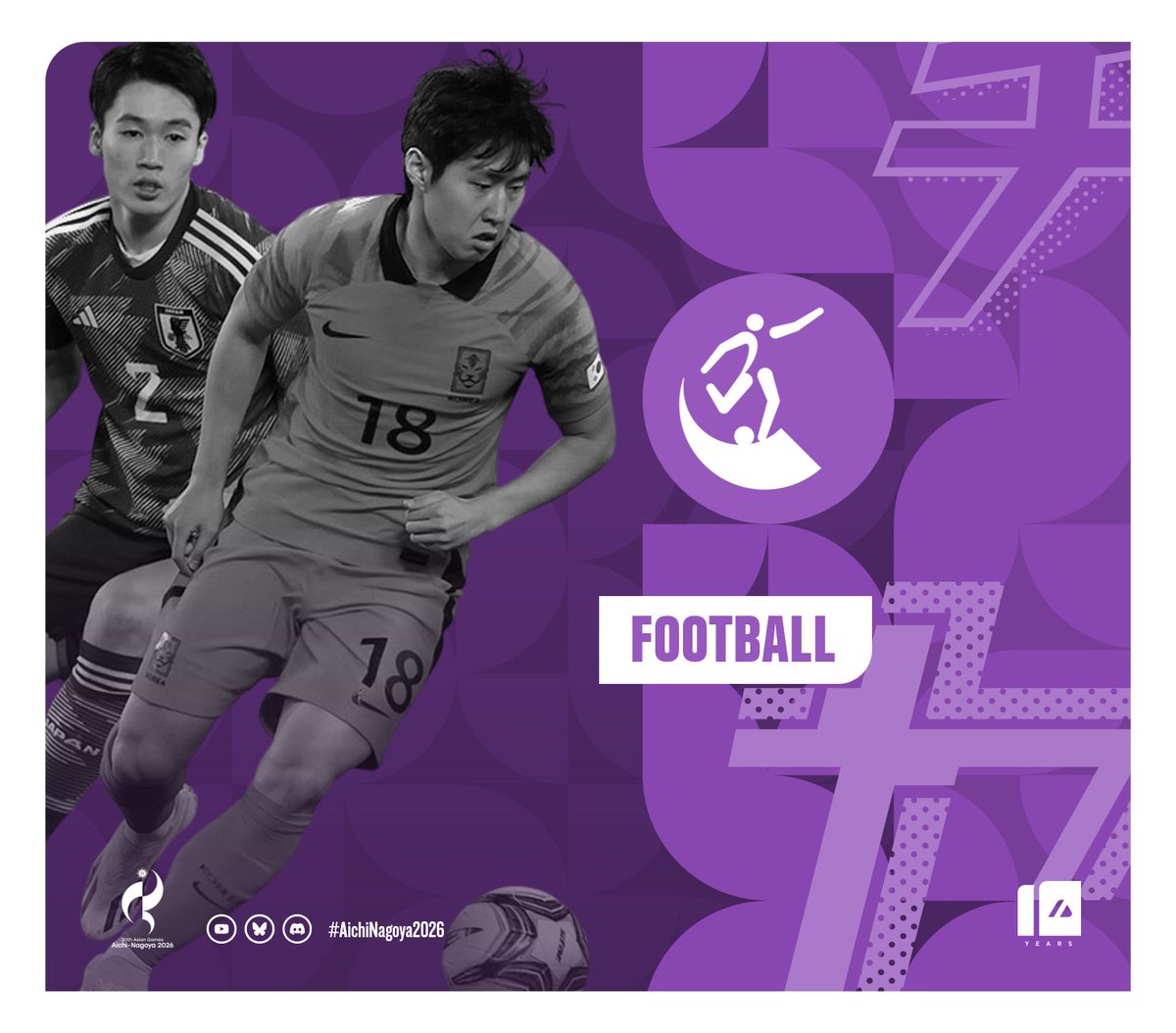 ArchiveInt's tweet photo. FOOTBALL (29 September) - Football action resumes this Tuesday at Aichi-Nagoya 2026, as attention now turns to the women's semi-finals.

#AichiNagoya2026   #ImagineOneAsia https://t.co/aIWR01Vaa0