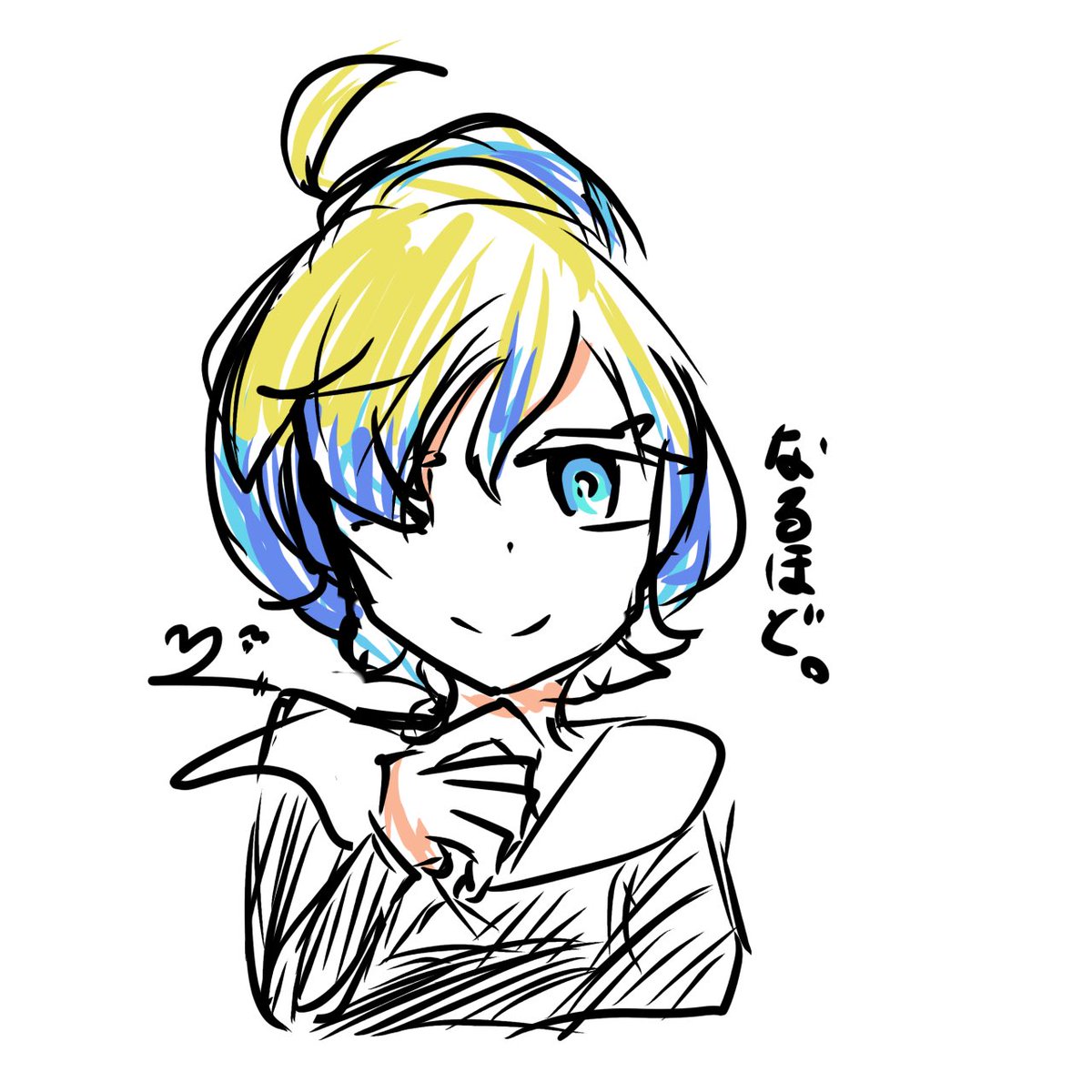arukpikh3n's tweet photo. 落書きですが…ZAの子です https://t.co/jukaPrJc4w
