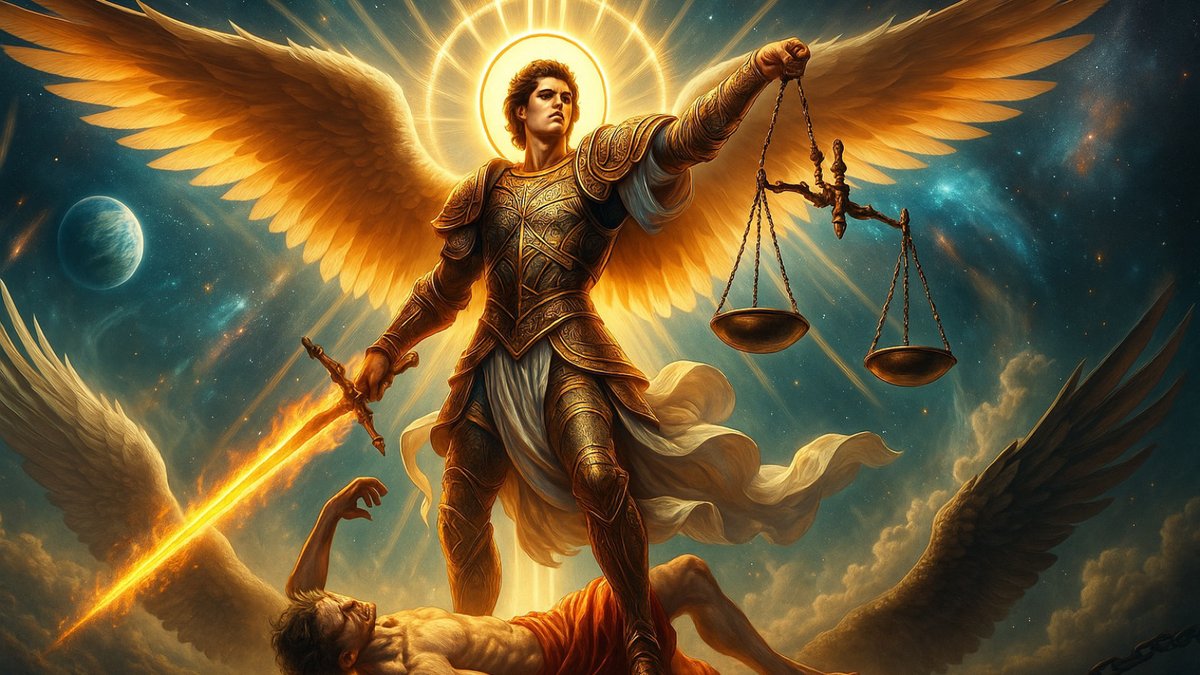 Magdalena_Igarc's tweet photo. San Miguel Arcángel, portador de la espada llameante, defensor del alma y del equilibrio de la Luz.
📅 29 de septiembre
🕊️ Lecturas, plegaria y reflexión gnóstica:
👉 https://t.co/XDyS9kf4hC
#SanMiguelArcángel #AlmanaqueGnóstico https://t.co/Z2dWfD35LA