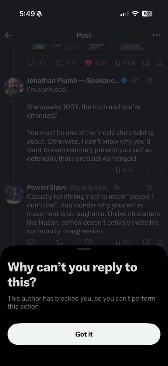 Epaulution_'s tweet photo. @liveforkaise Certified pussy. Just know that most of these retards are the nutless cucks you think they are. https://t.co/cfQEfh2o6a