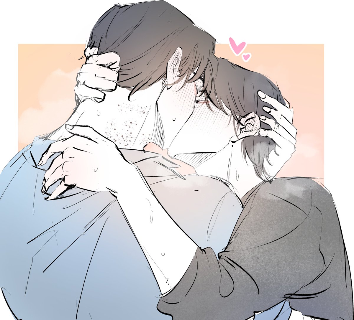 x321k123's tweet photo. 🐱❤️🦊
Doodle. This is how i see wsn vlog everytime. now kiss thank you. https://t.co/yHZyDInbnI