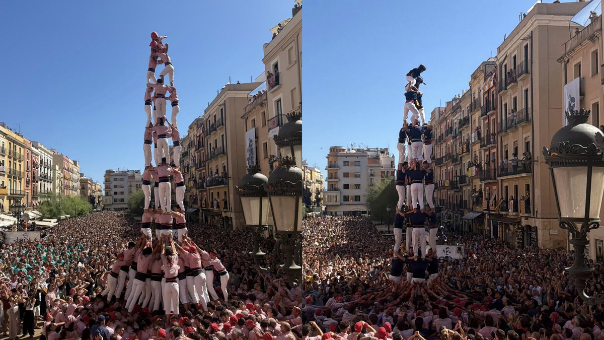 esquerratgn's tweet photo. 🗣️@MariaRoigAlsina, portaveu d'ERC: "Cap ciutat té quatre colles amb el nivell que tenim a Tarragona. @XiquetsSerrallo i @CCSPISP estan fent les millors actuacions de la seva història.

Diumenge al concurs hi participen tres colles i dissabte molts castellers anirem a fer pinya per una colla de la ciutat. Això és una cosa excepcional i molt bonica".