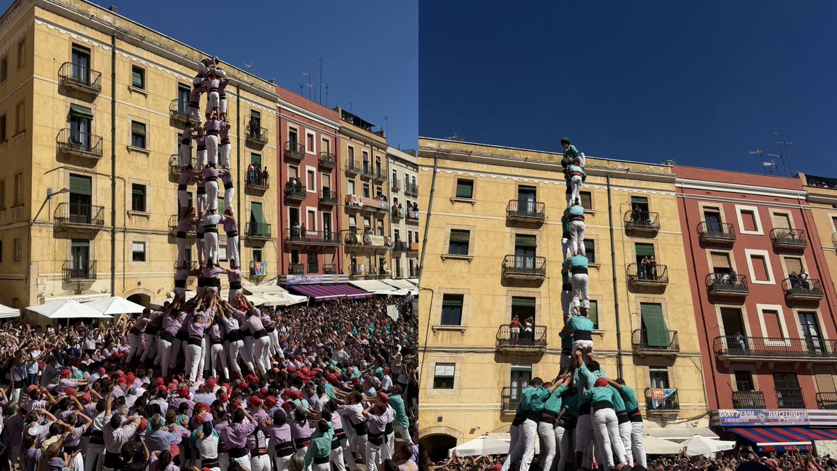 esquerratgn's tweet photo. 🗣️@MariaRoigAlsina, portaveu d'ERC: "Cap ciutat té quatre colles amb el nivell que tenim a Tarragona. @XiquetsSerrallo i @CCSPISP estan fent les millors actuacions de la seva història.

Diumenge al concurs hi participen tres colles i dissabte molts castellers anirem a fer pinya per una colla de la ciutat. Això és una cosa excepcional i molt bonica".