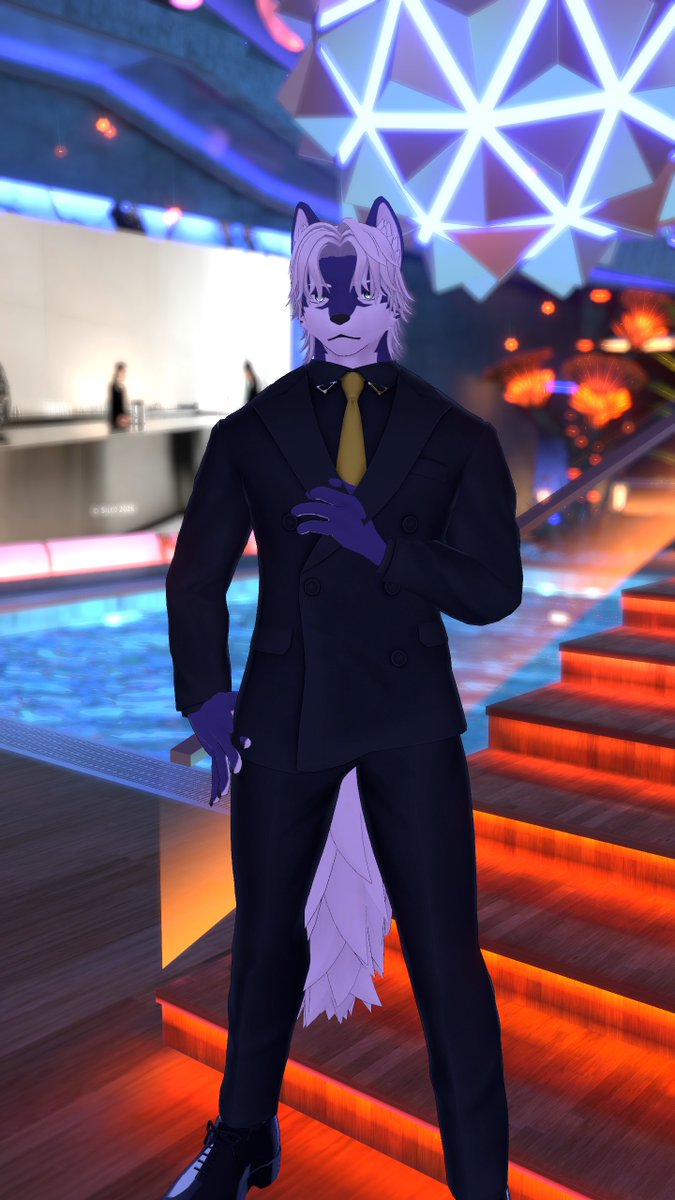 Chr1s_wo1f's tweet photo. Don't think I post enough but here, more pics of me in VRC if you care (yes I kinda fked up the camera setting on the second pic) https://t.co/QQNqPQRgXP