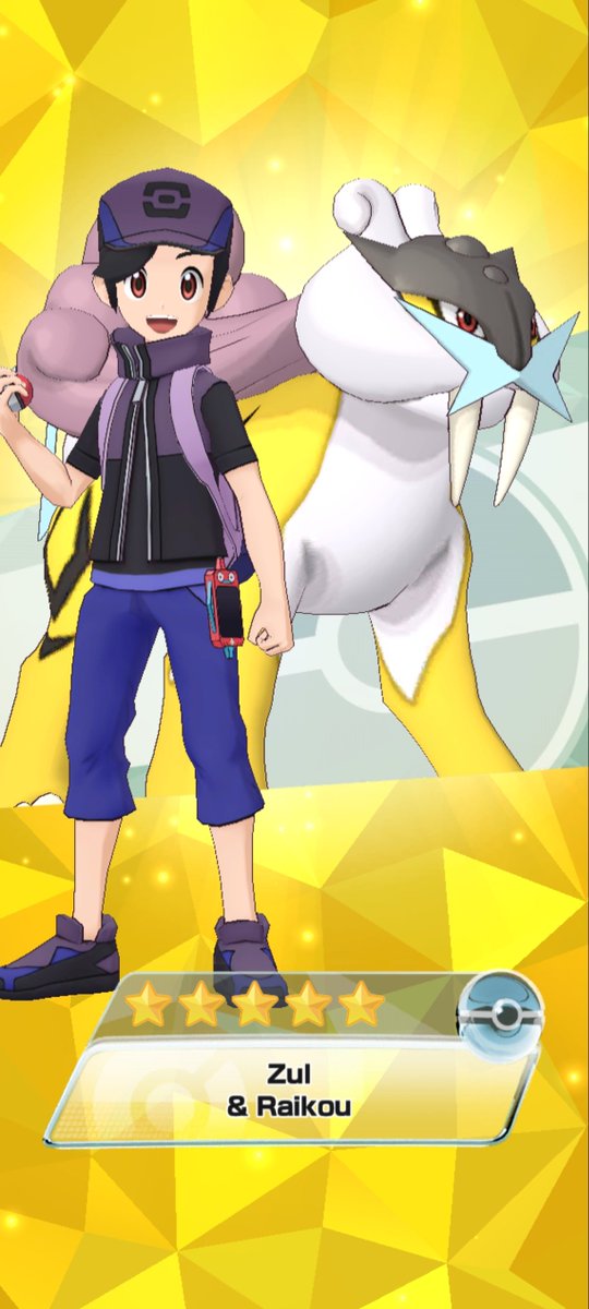 ZulFrontal's tweet photo. I decided to choose myself with Raikou!!! 🤩⭐⭐⭐ https://t.co/jsSxOhUPLs