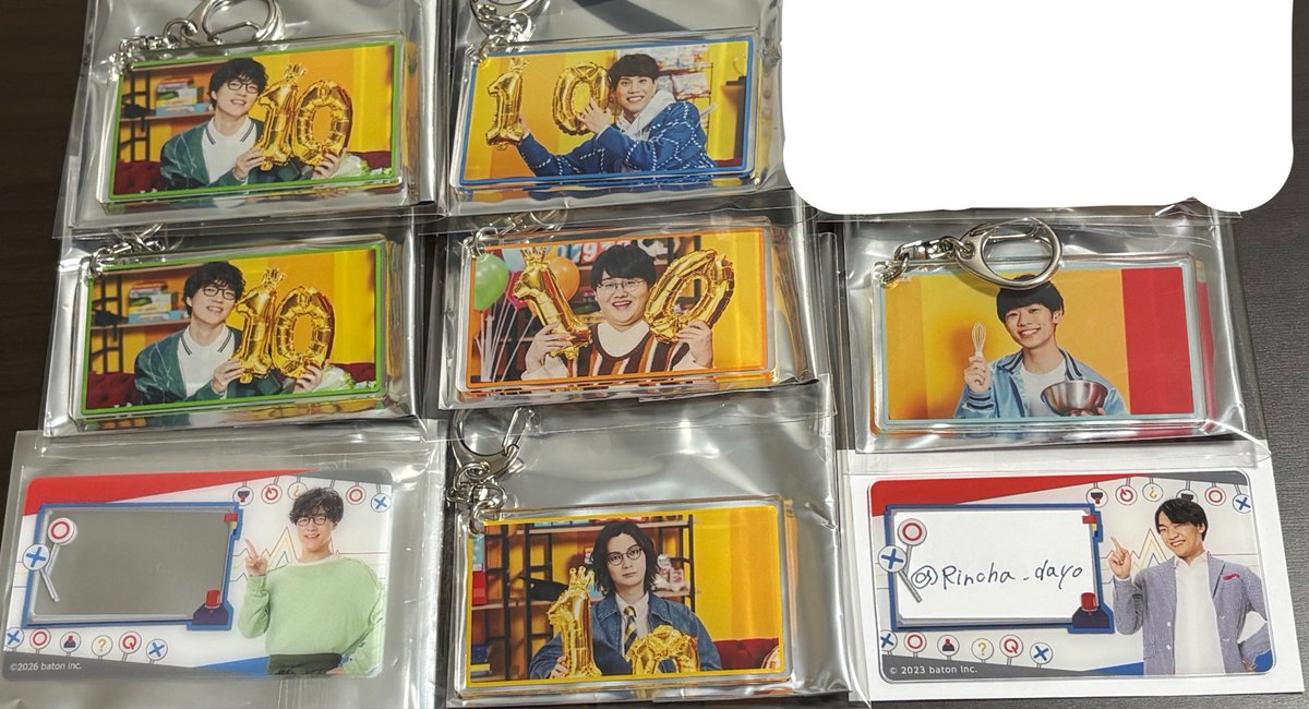 Rincha_dayo's tweet photo. 【交換讓渡】
QuizKnockコラボカフェ2026

【譲】 クリアカードfkr
        名場面 C fkr kwmr sgi trsk mn
        画像2

【求】  定価(＋送料)
         クリアカード ymmt
         名場面 C izw ymmt gn

10/3 イベント・郵送にて手渡し希望
検索からお気軽にお声掛けください🙇‍♂️

#QKグッズ交換中 https://t.co/hGrrgqDWXa