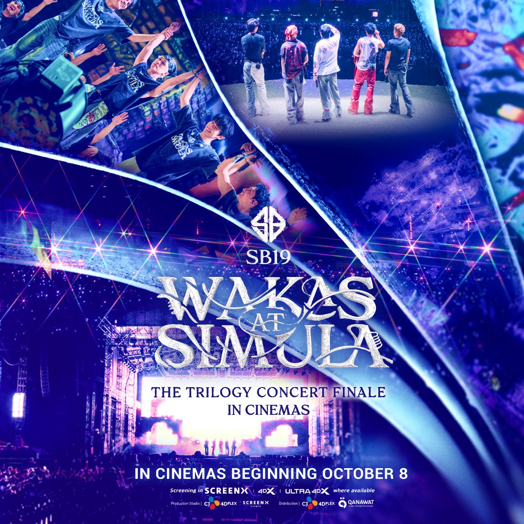 PHinKuwait's tweet photo. 🎬🎤 A'TIN sa Kuwait, this one's for you!

SB19 is taking over the big screen with SB19 WAKAS AT SIMULA: THE TRILOGY CONCERT FINALE, and the Philippine Embassy in Kuwait is proud to cheer them on!

Release Date: 08 October 2026
Venue: VOX Cinemas and Cinescape
#SB19 #SB19Movie https://t.co/mRcqtxwRxX
