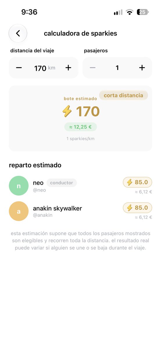 Rub3n81's tweet photo. @IngAhorrador Una duda que tengo:
Si haces un trayecto de más de 170km solo te llevas 57? https://t.co/BCXPsXTidI
