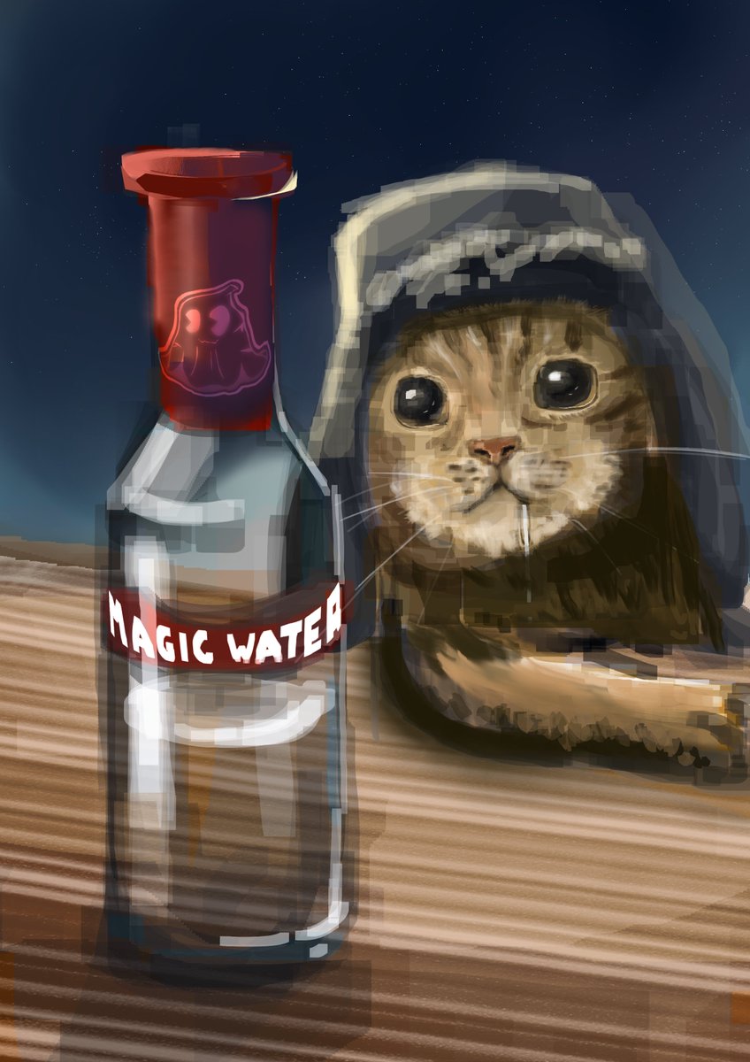 Mauvespectre's tweet photo. Very rushed but i hope its great! #artㅤㅤㅤㅤ #digitalartㅤ #CatsLover #mouseart #catart https://t.co/MfV4YbrirO