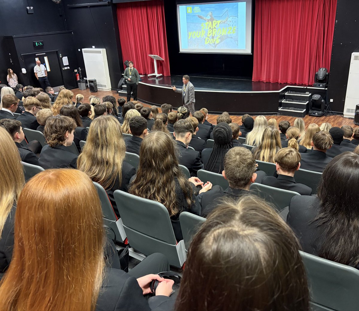 AiredaleAcad's tweet photo. We are so excited to launch the Duke of Edinburgh’s Award to our Year 9 pupils today! A fantastic opportunity for challenge, adventure, personal growth and new experiences. We can't wait to see what they achieve! #beyondthecurriculum #extracurricular #DofE https://t.co/j8klhRpbcU
