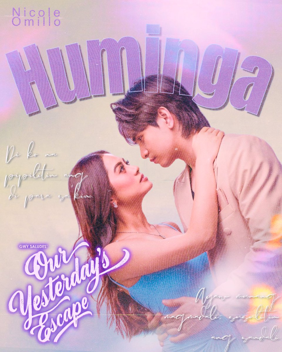 arialovesayi's tweet photo. Huminga by Nicole Omillo
Now available on all streaming platforms ♫⋆𑣲 https://t.co/aTCC06VMmW