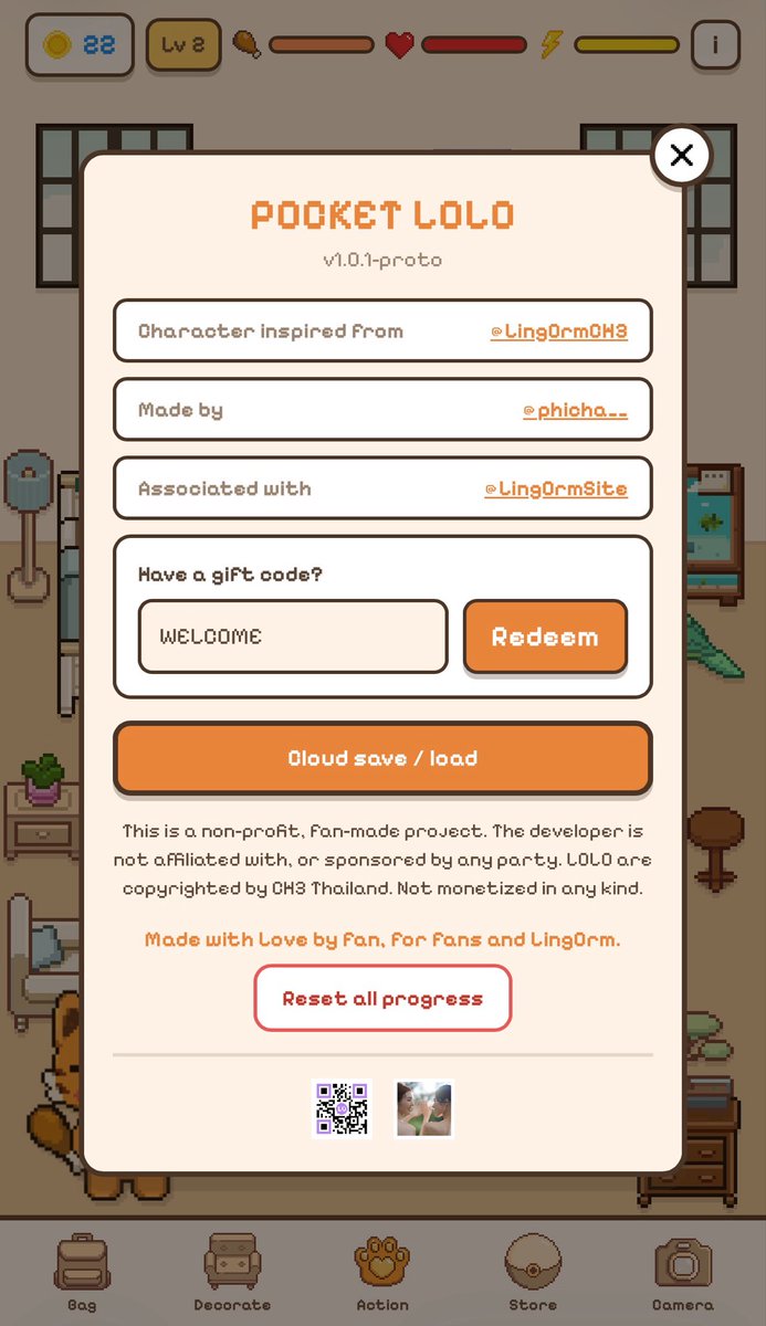 m8tto's tweet photo. มีคนบอกว่าใส่ code WELCOME ได้ไก่ทอดกับ coins 🤩 https://t.co/yaTxH6RQvh