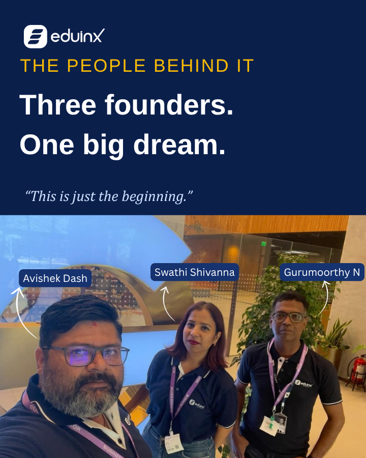 EduinxA's tweet photo. EduInX dreamed of transforming careers. Google believed in the vision. ๐
Proud to announce our partnership with Googleโa milestone that strengthens our mission to deliver industry-relevant learning, modern tools, and real-world skills.
#EduInX #Google #AIEducation #EdTech https://t.co/9u200o8Sej