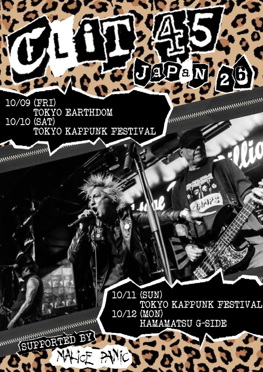 MadHorrorShow13's tweet photo. 明日からMAD HORROR SHOWの主催のPIERCE PANICは米国のCLIT 45と日本ツアーやります。
時間ある方是非暴れに行って下さい‼︎

10月9日　金曜日　新大久保EARTHDOM
10月10日　土曜日　KAPPUNK 新宿ロフト Bar Stage
10月11日　日曜日　KAPPUNK 新宿ACB
10月12日　月曜日　浜松G-SIDE https://t.co/nxvsiEACg6