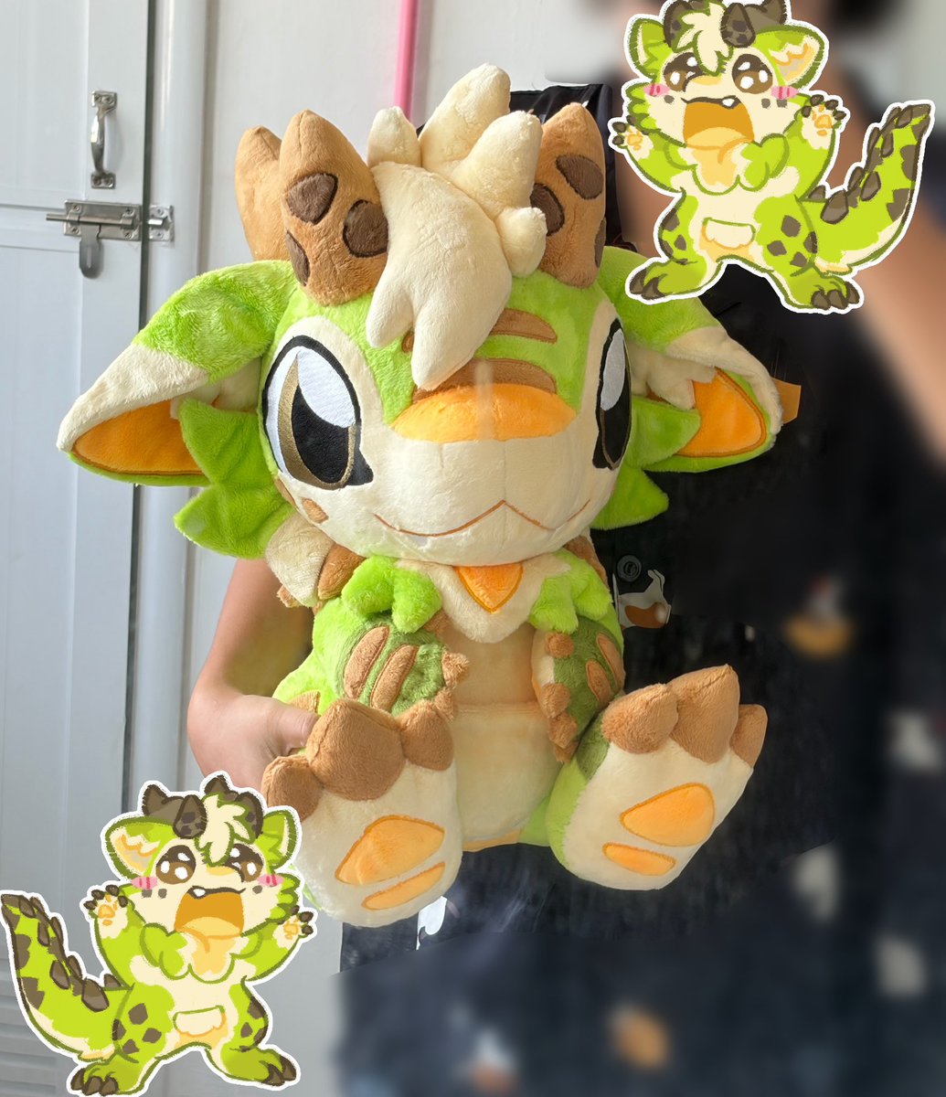 IngoDino_Qimao's tweet photo. 小茵戈，好大一坨....

手作老师不是我^ ^ https://t.co/FxLX7Q2o1B