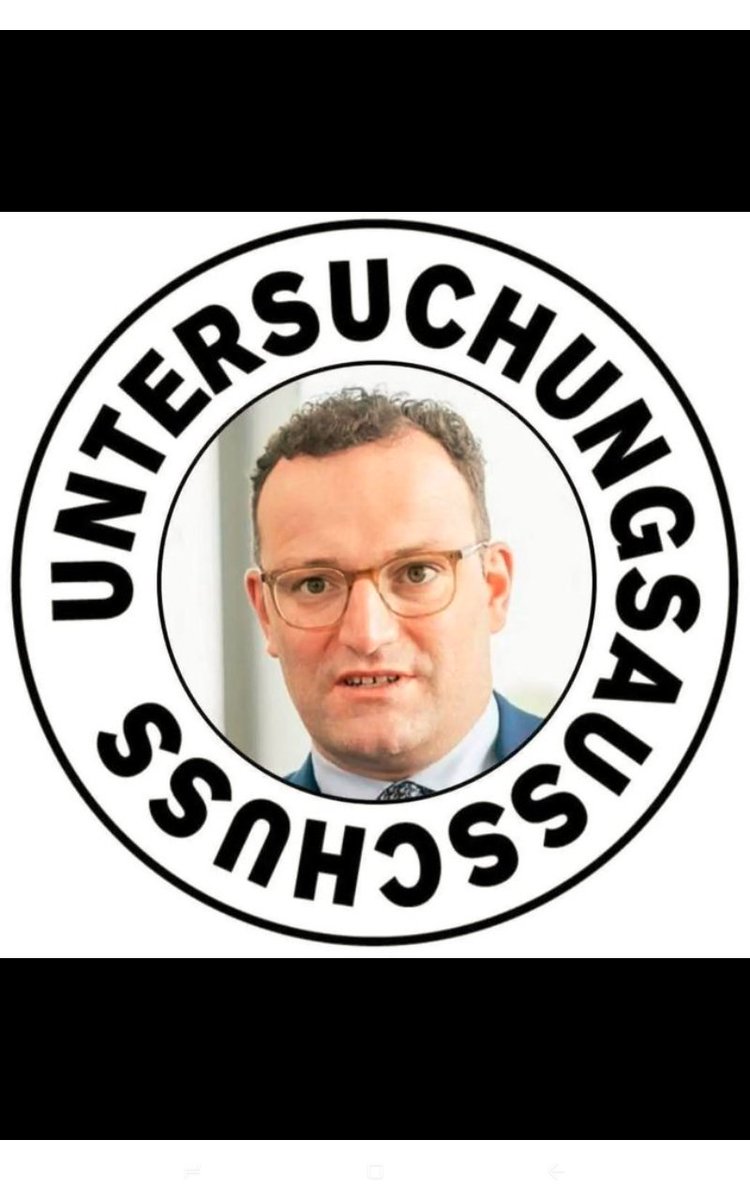 gingerino12's tweet photo. #SpahnUntersuchungsausschuß und
#SpahnRausAusDemBundestag.
Es reicht. https://t.co/qNsCbFxsdn