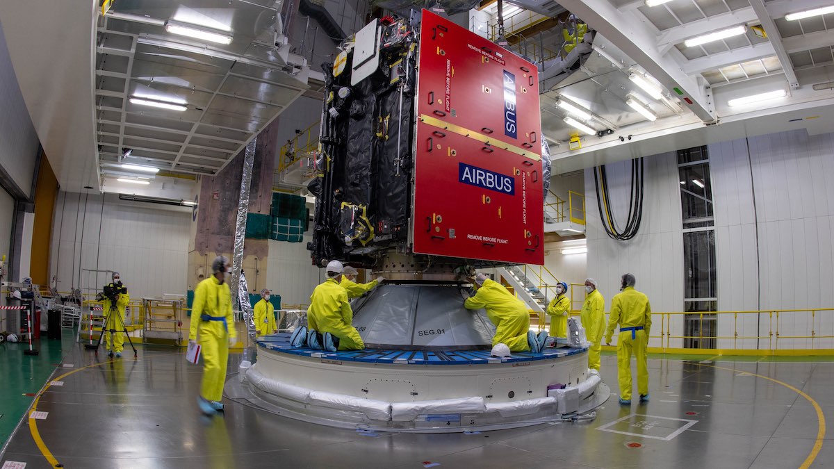 Arianespace's tweet photo. JUICE is back near Earth, three years after its launch on Ariane 5.

The ESA spacecraft lifted off from Europe’s Spaceport in April 2023, beginning its journey towards Jupiter and its icy moons.

Its Earth flyby is part of a carefully planned series of gravity assists. By using the gravity of planets along its route, JUICE can adjust its trajectory and gain the energy needed for its journey without carrying the propellant that would otherwise be required.

The spacecraft will travel nearly 6 billion kilometres before reaching Jupiter in 2031.

#LaunchingAmbition
@esa  @ArianeGroup  @CNES @EuropeSpacePort