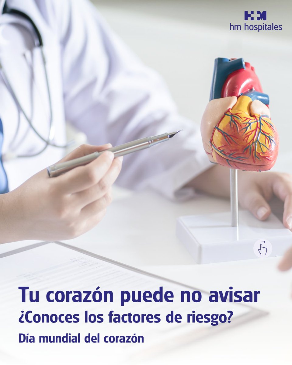 HMStaTrinidad's tweet photo. Tu corazón puede no avisar.

Conocer tus niveles como la tensión, colesterol y glucosa también es prevención.

Este Día Mundial del Corazón, recuerda que cuidar el corazón también significa adelantarse. ❤️

#HMHospitales #DíaMundialDelCorazón #Prevención https://t.co/SDtDD2HDo3