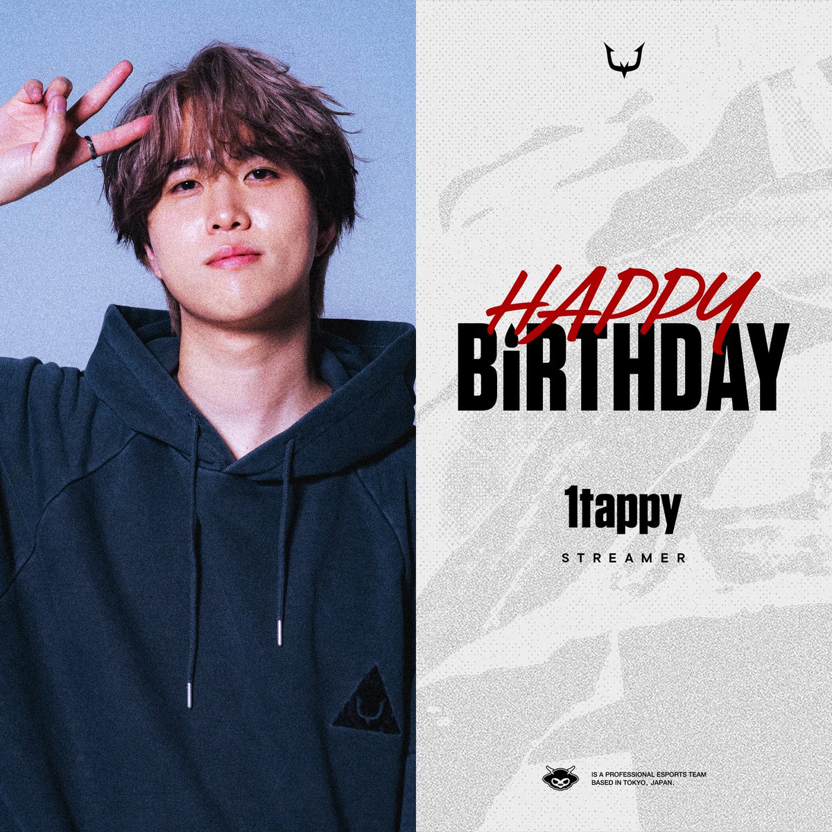 RC_REJECT's tweet photo. ＼ 🎉HAPPY BIRTHDAY🎉／

1tappy @1TAPPYTHEWORLD

プロを引退してからも変わらずAPEXをやりまくってる1tappy✨
そろそろプロ復帰、いかがですか...👀❓ https://t.co/3qqqW3OdRr