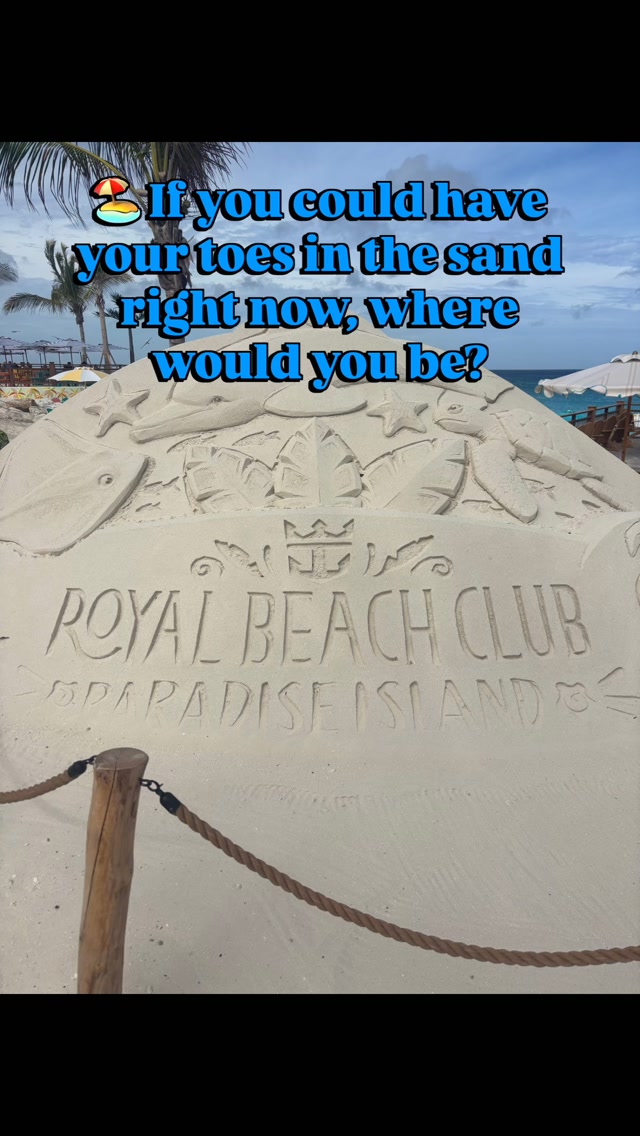 amadeus0202's tweet photo. If you could have your toes in the sand right now, where would you be? 🏝️

Happy National Play in the Sand Day! 😂

Whether you’re dreaming of
🏖️ A relaxing all-inclusive resort
🚢 A Caribbean cruise with beautiful beaches along the way
👨‍👩‍👧‍👦 A family https://t.co/7AyAiGALtP