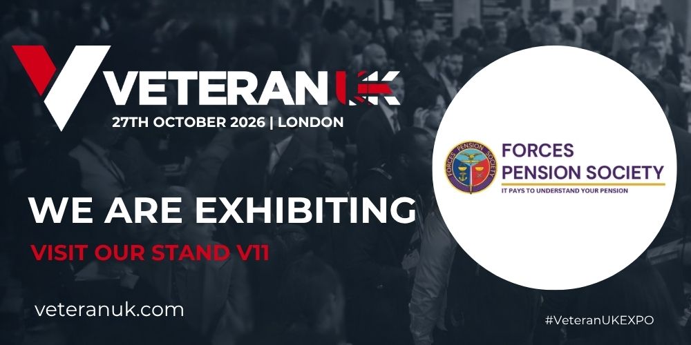 ForcesPensions's tweet photo. 📅 Just one month until the VeteranUK EXPO London.

Looking at your next step after service? Explore career opportunities, make new connections, &amp; visit our stand for a chat about pensions and support. 

See ➡️ https://t.co/Ix4qHqahgU

#VeteranUKEXPO #ServiceLeavers #Veterans https://t.co/MeoLN7wGoP