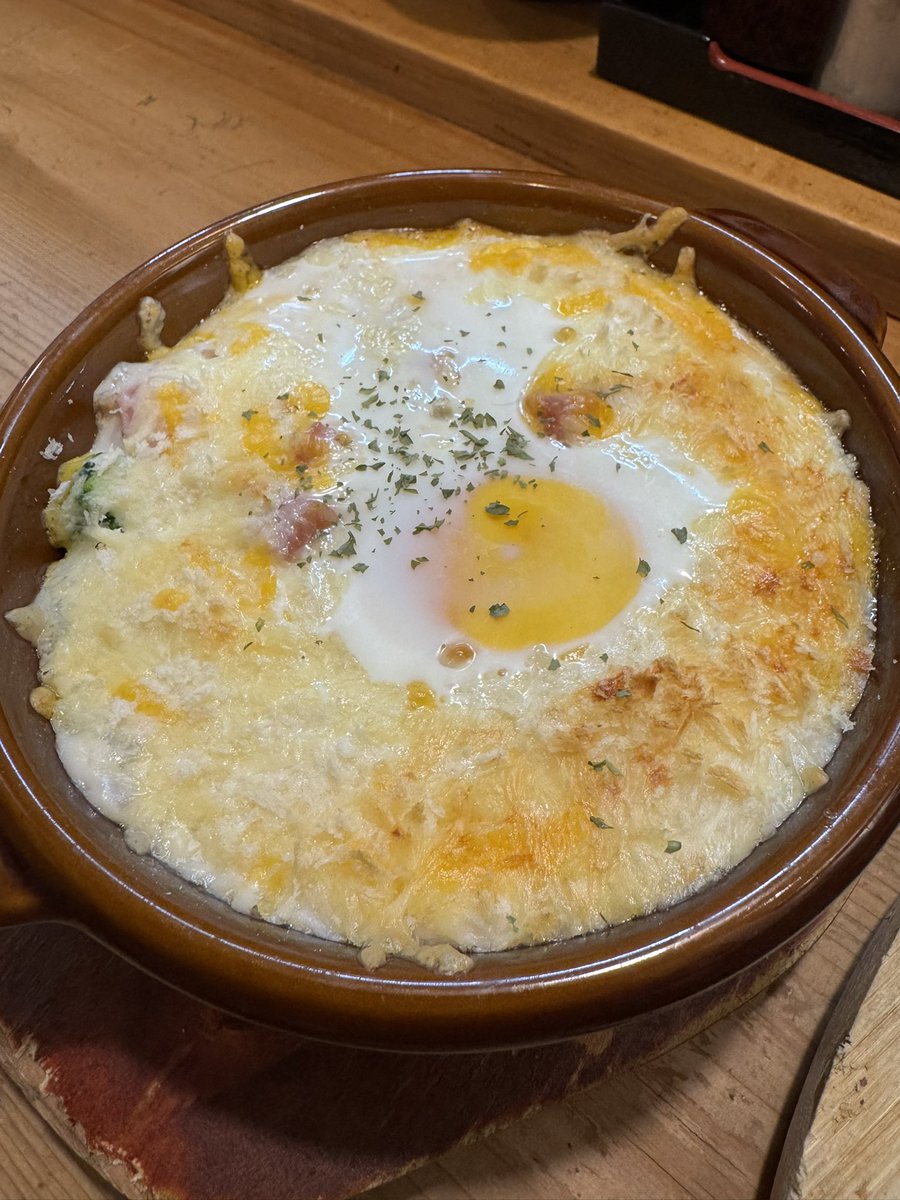 tommyok581's tweet photo. 昨日の炭火焼き新🍺
ついにグラタンの提供が始まった〜😋

お月見パングラタン✨
めちゃくちゃ美味かった👍🏻

#炭火焼き居酒屋新
#炭火焼き
#新
#あらた
#中神駅
#昭島市 https://t.co/CEdQjbCzVn