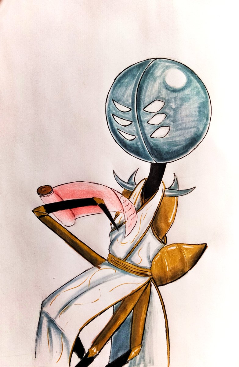 Vidrawsbugs's tweet photo. Go follow @ForbidArts 
His oc Alva is so cool and got interesting lore 💛⚙️
#silksongart https://t.co/3Qww39YnsV