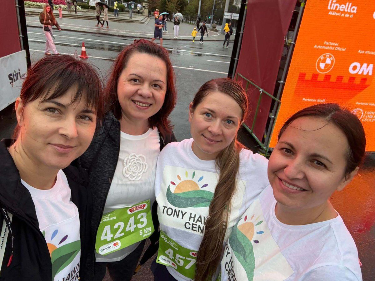 childaidrr's tweet photo. 🏃‍♂️Proud to see our partner Tony Hawks Centre team taking part in the Chișinău Marathon! Their energy and commitment on the course reflect the dedication they bring every day to supporting children and families across #Moldova.
https://t.co/OzguXrpYKi https://t.co/glKbB7io0H