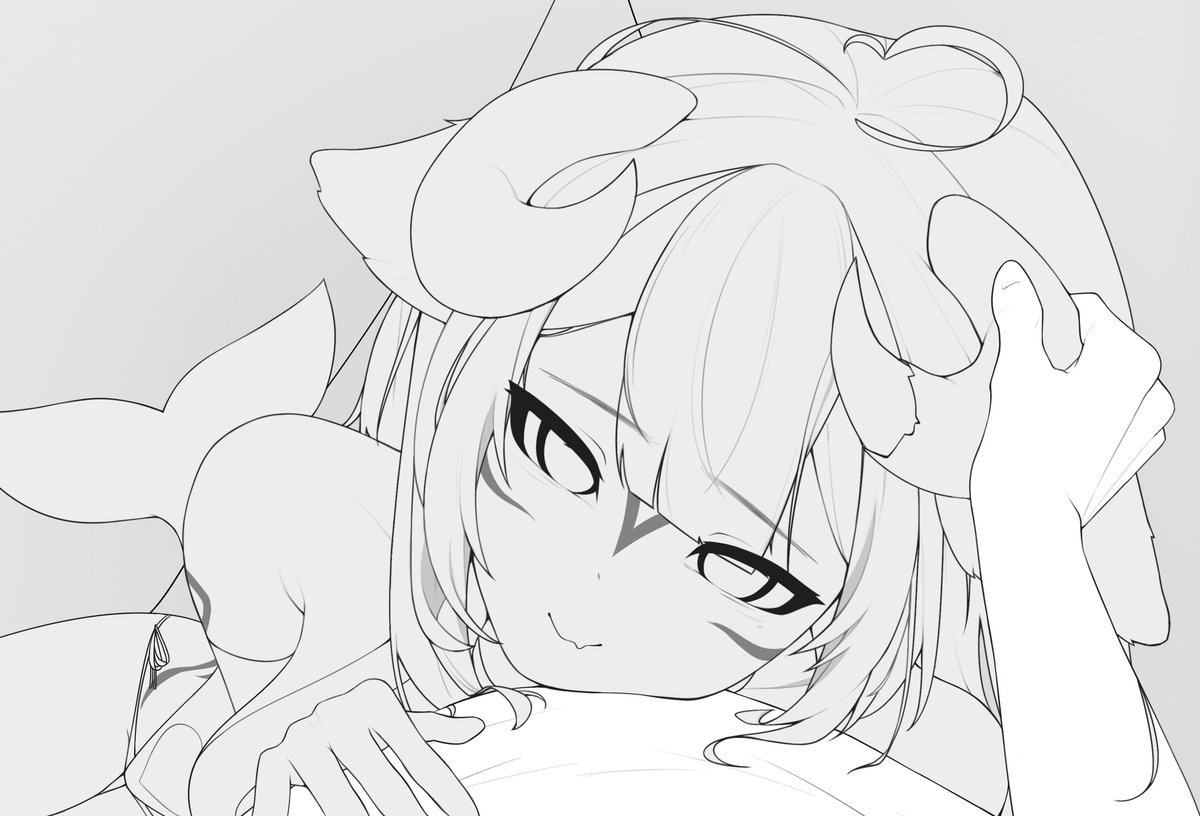 renkasora's tweet photo. #shylilyart wip https://t.co/lo2QsSJi1U