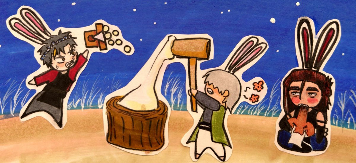 orca_more_orca6's tweet photo. 十五夜🐰🌕️🐰過ぎたね
ミニキャラ難しい 誰も似ない パチ(モン)ドッグス
#スラマードッグス
#교도소의개들
#slammerdogs https://t.co/6SUbfn6veI